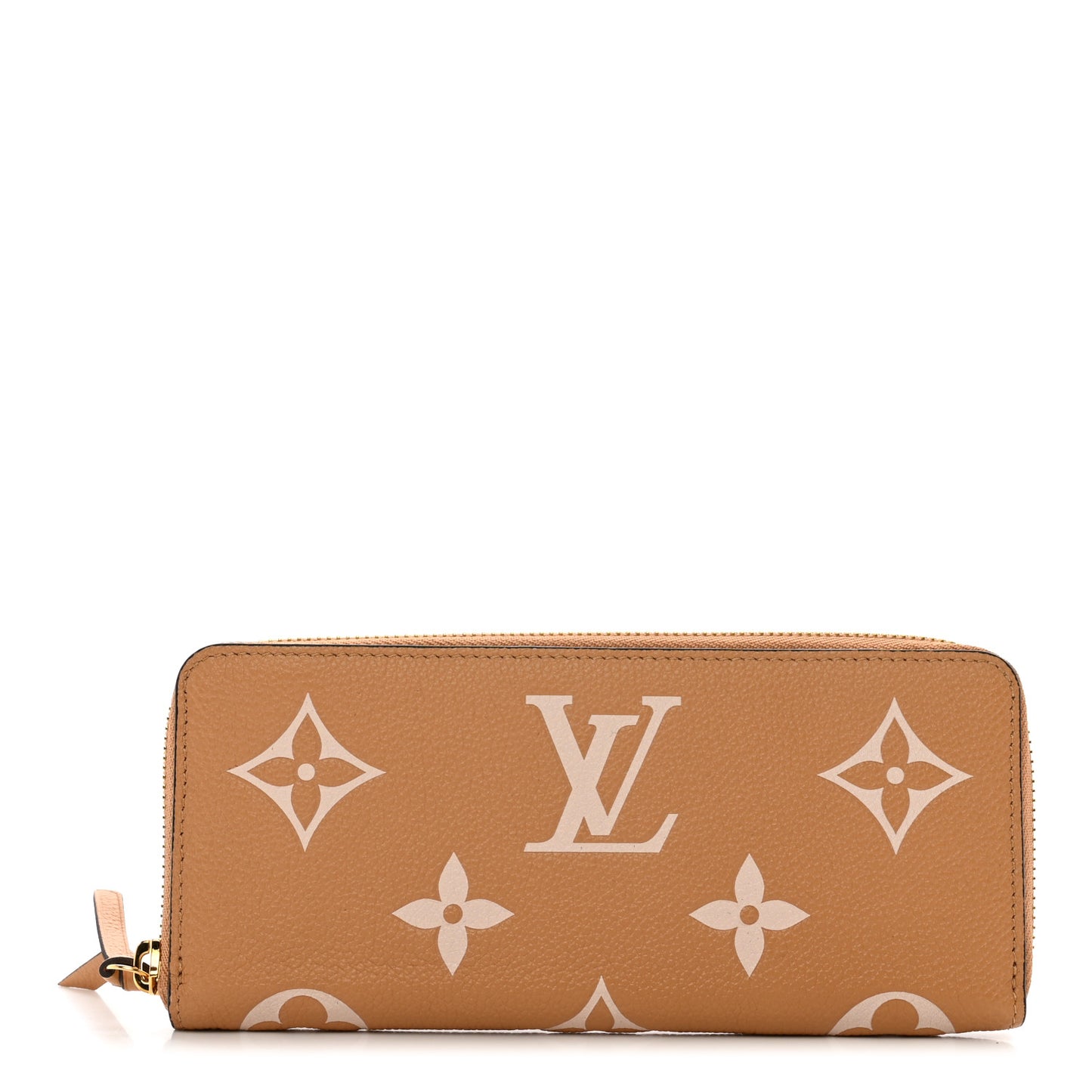 Empreinte Monogram Giant Clemence Wallet Arizona Creme
