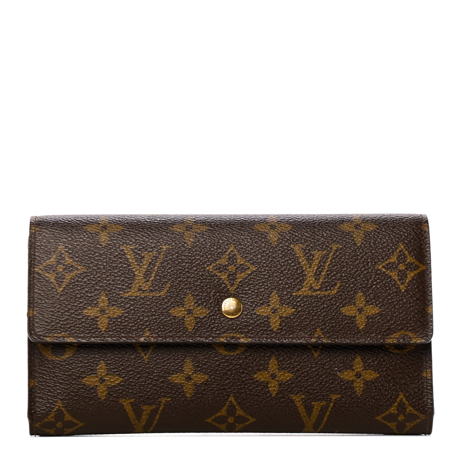 Louis Vuitton Monogram Porte Tresor International Wallet 1 of 7