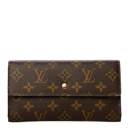 Louis Vuitton Monogram Porte Tresor International Wallet 1 of 7