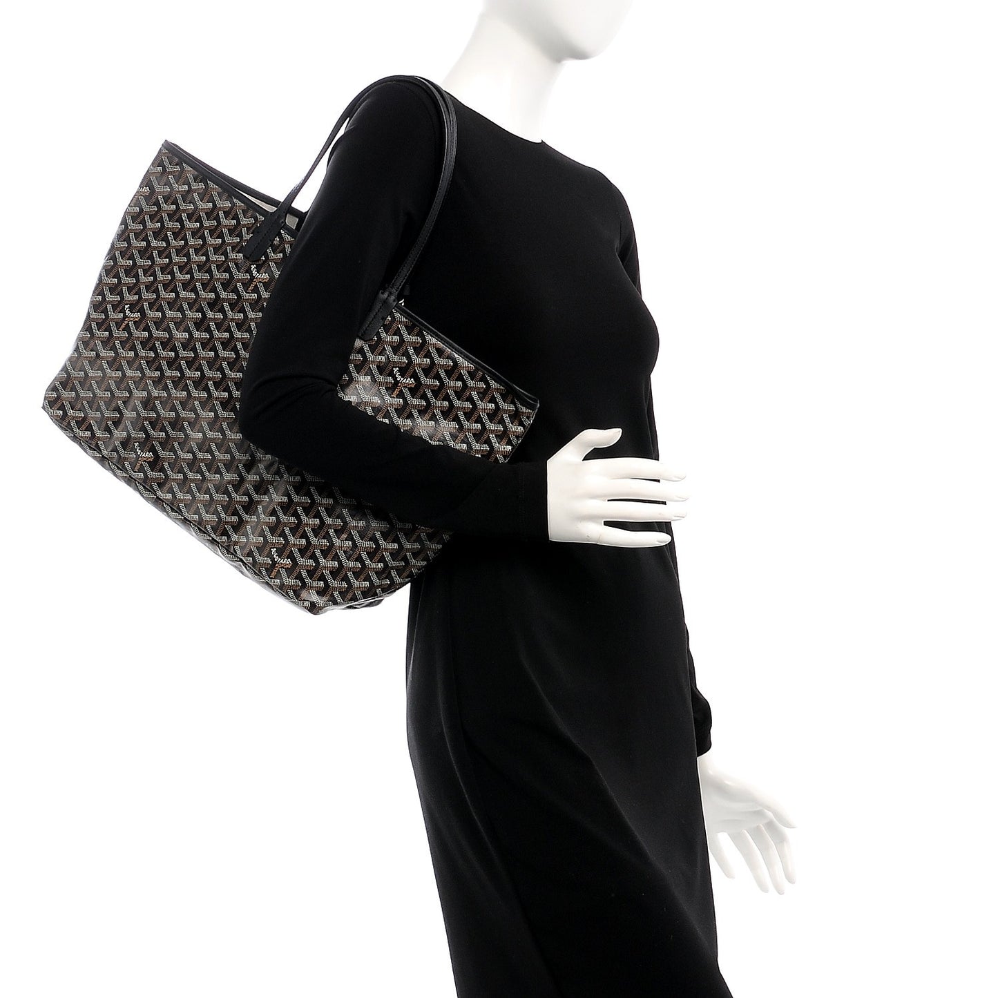 Goyardine Saint Louis PM Black