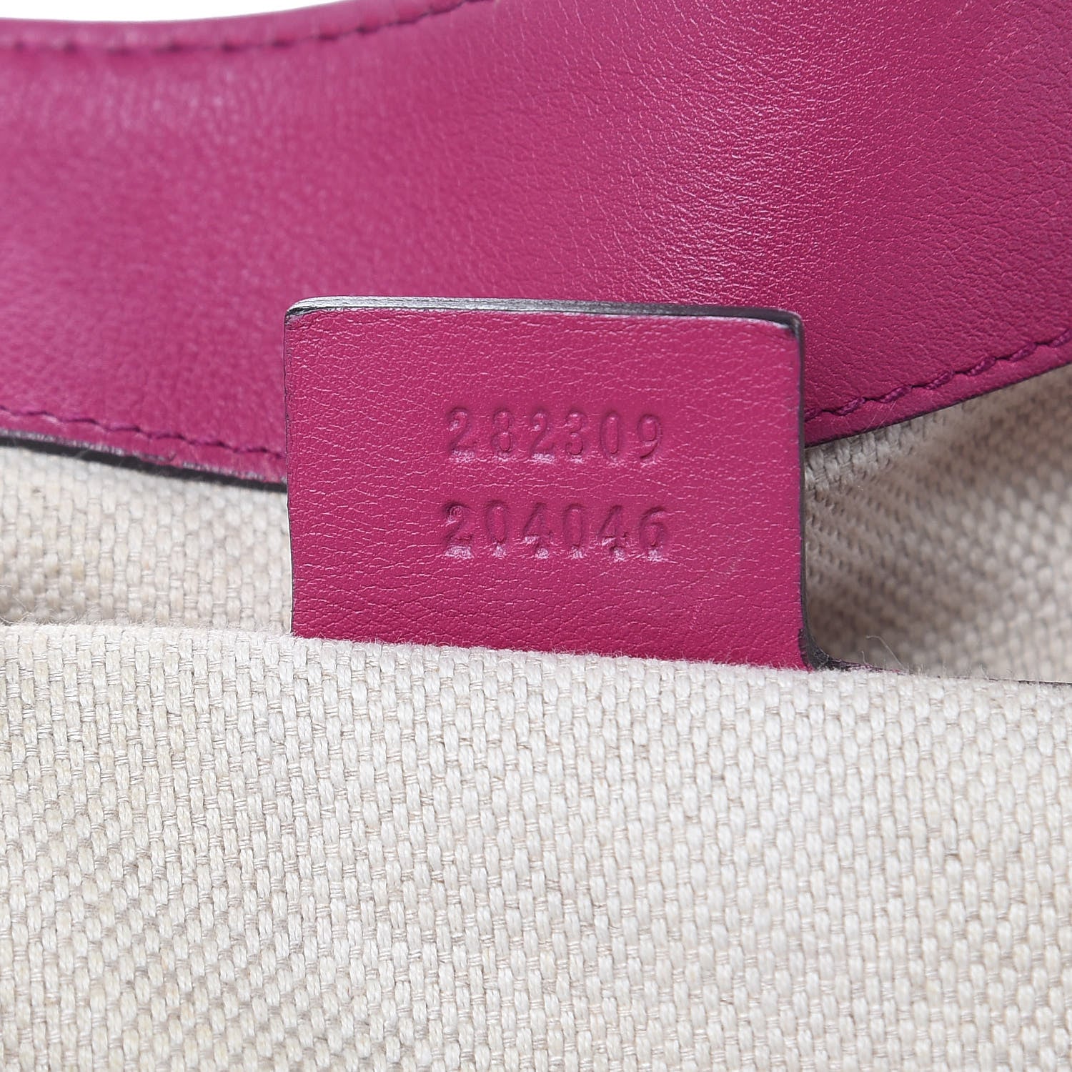 Gucci Vernice Naplack Medium Soho Shoulder Bag Bright Bouganville 7 of 18