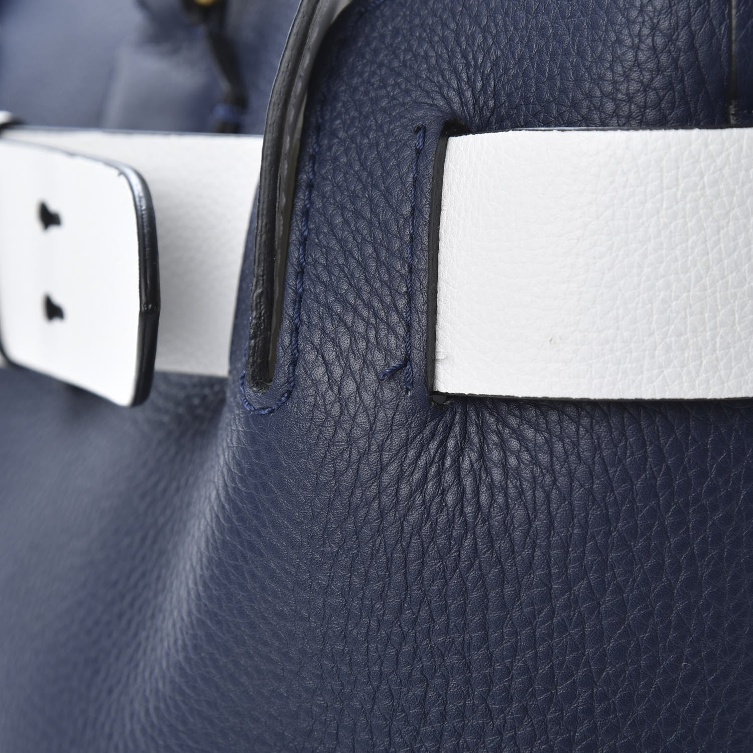Burberry Soft Grain Calfskin Medium Belt Bag Regency Blue 12 of 14