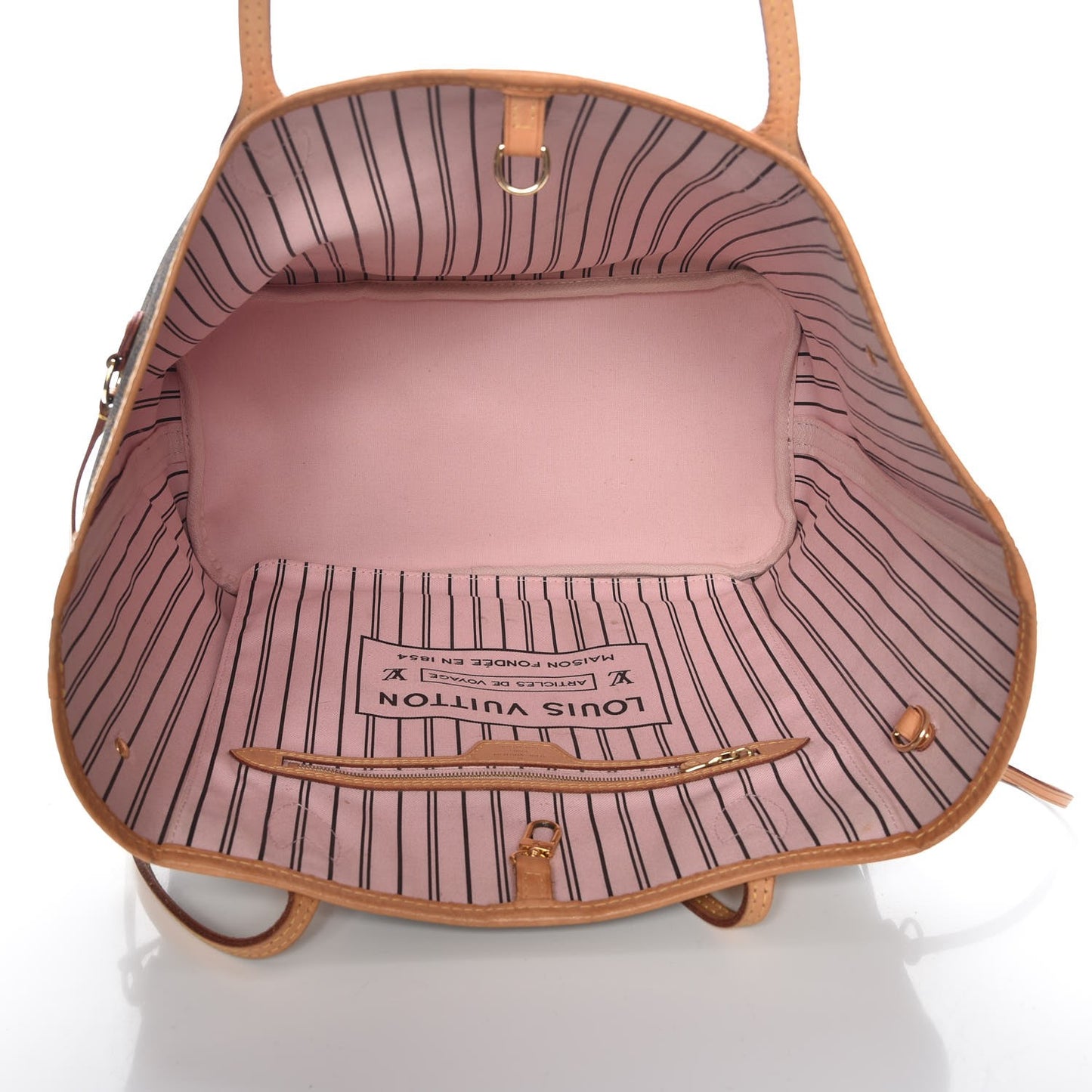 Monogram Neo Neverfull MM Rose Ballerine