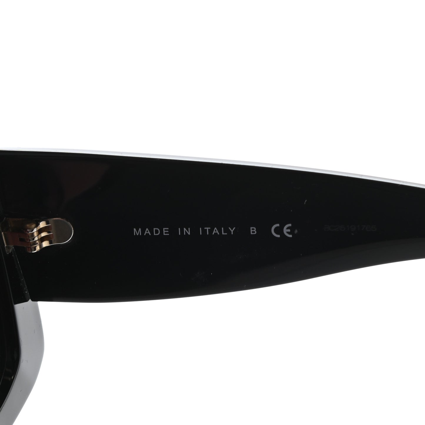 Acetate Rectangle Sunglasses 5435 Black