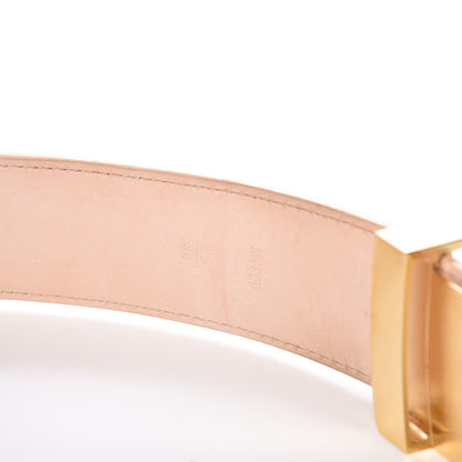 Louis Vuitton Damier Azur LV Initiales Belt 85 34 5 of 11