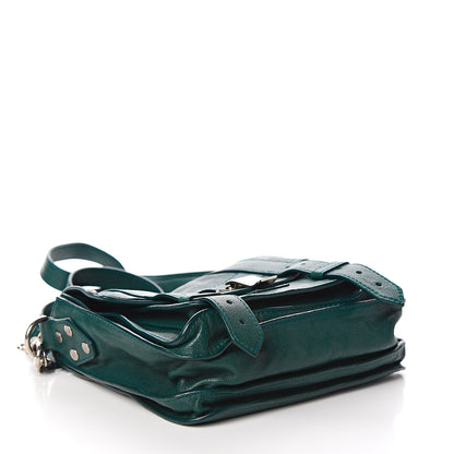 Proenza Schouler Lambskin PS1 Mini Pouch Messenger Bag Teal 3 of 12