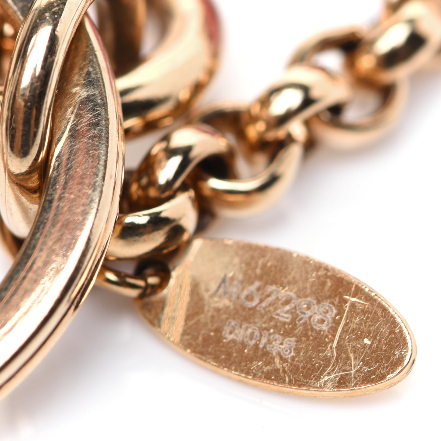 Resin Wood Vivienne Bag Charm Pink