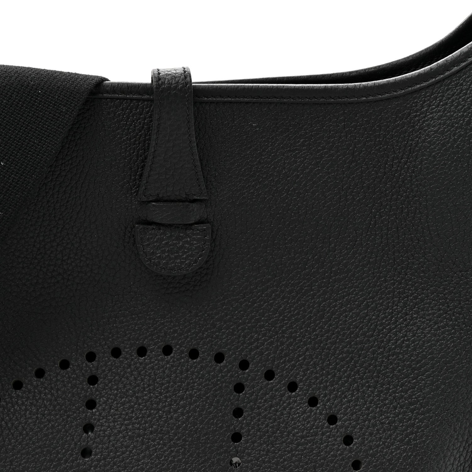 Hermes Taurillon Clemence EVELYNE III PM Black 8 of 12