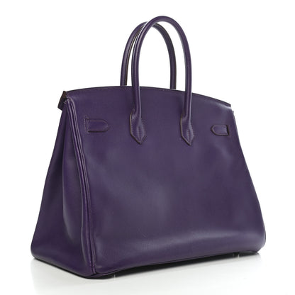 Hermes Epsom Birkin 35 Iris 2 of 11