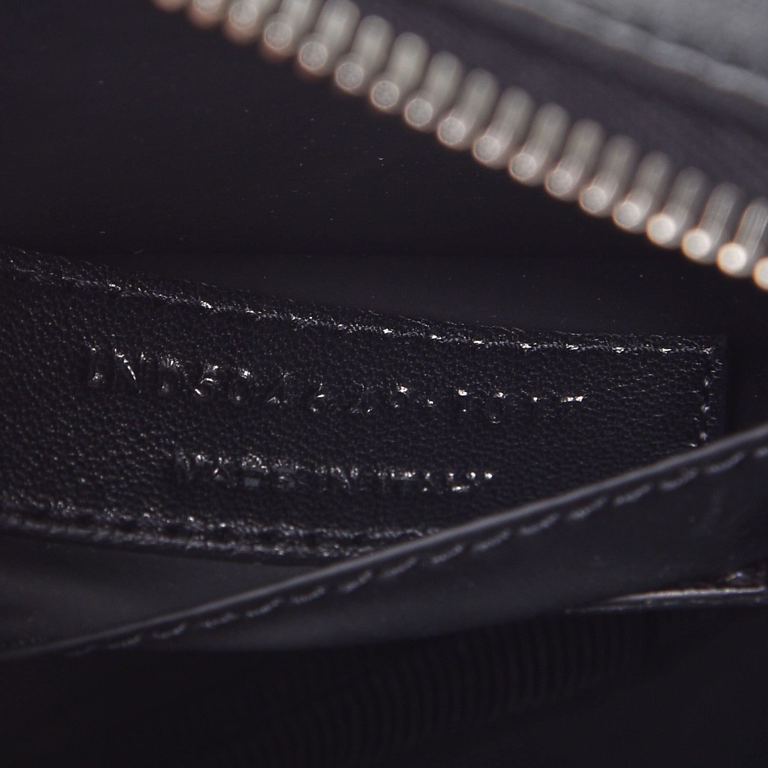 Saint Laurent Lambskin Y Quilted Monogram Loulou Cosmetic Case Black 7 of 8