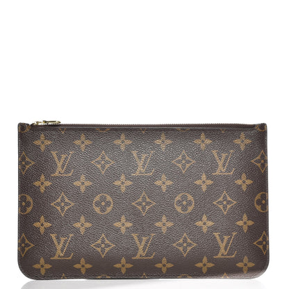 Louis Vuitton Monogram Neverfull MM GM Pochette 1 of 8
