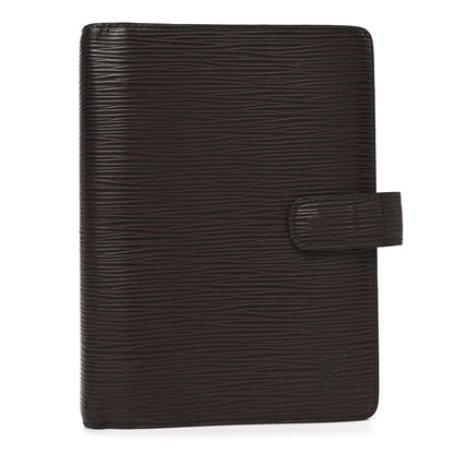 Louis Vuitton Epi Medium Ring Agenda Cover Moka 1 of 6