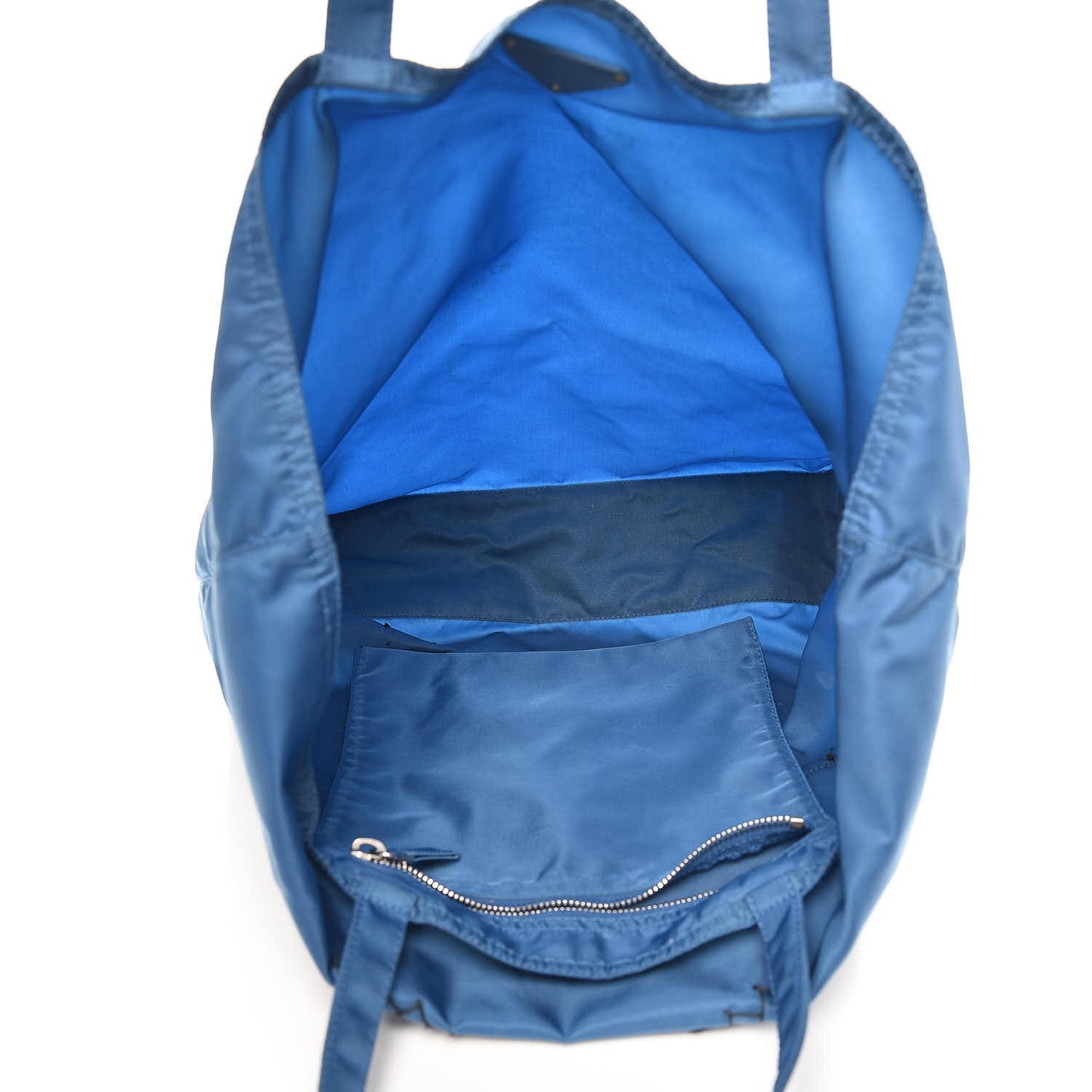 Tessuto Nylon Robot Tote Cobalto