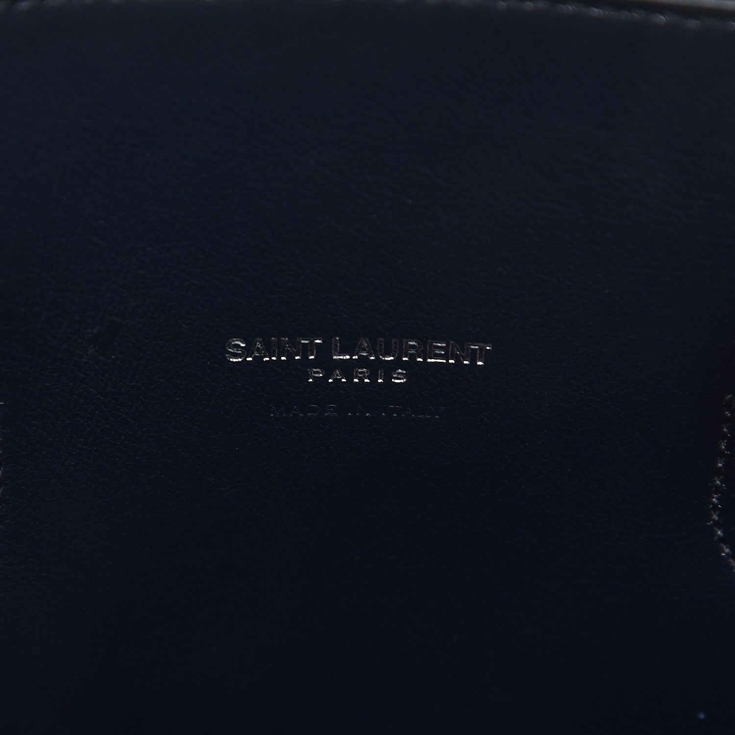 Saint Laurent Grained Calfskin Baby Sac De Jour Marine 8 of 8