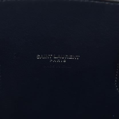 Saint Laurent Grained Calfskin Baby Sac De Jour Marine 8 of 8