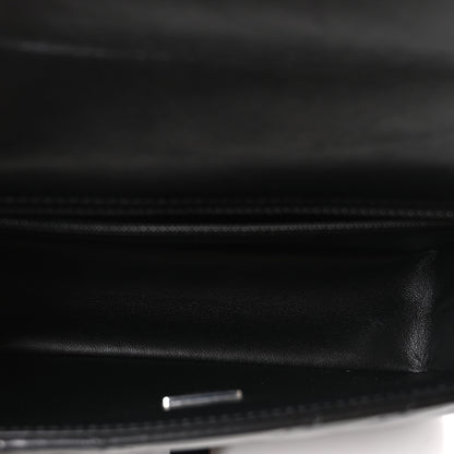 Chanel Aged Calfskin Chevron Quilted 2.55 Reissue Mini Flap So Black 5 of 11