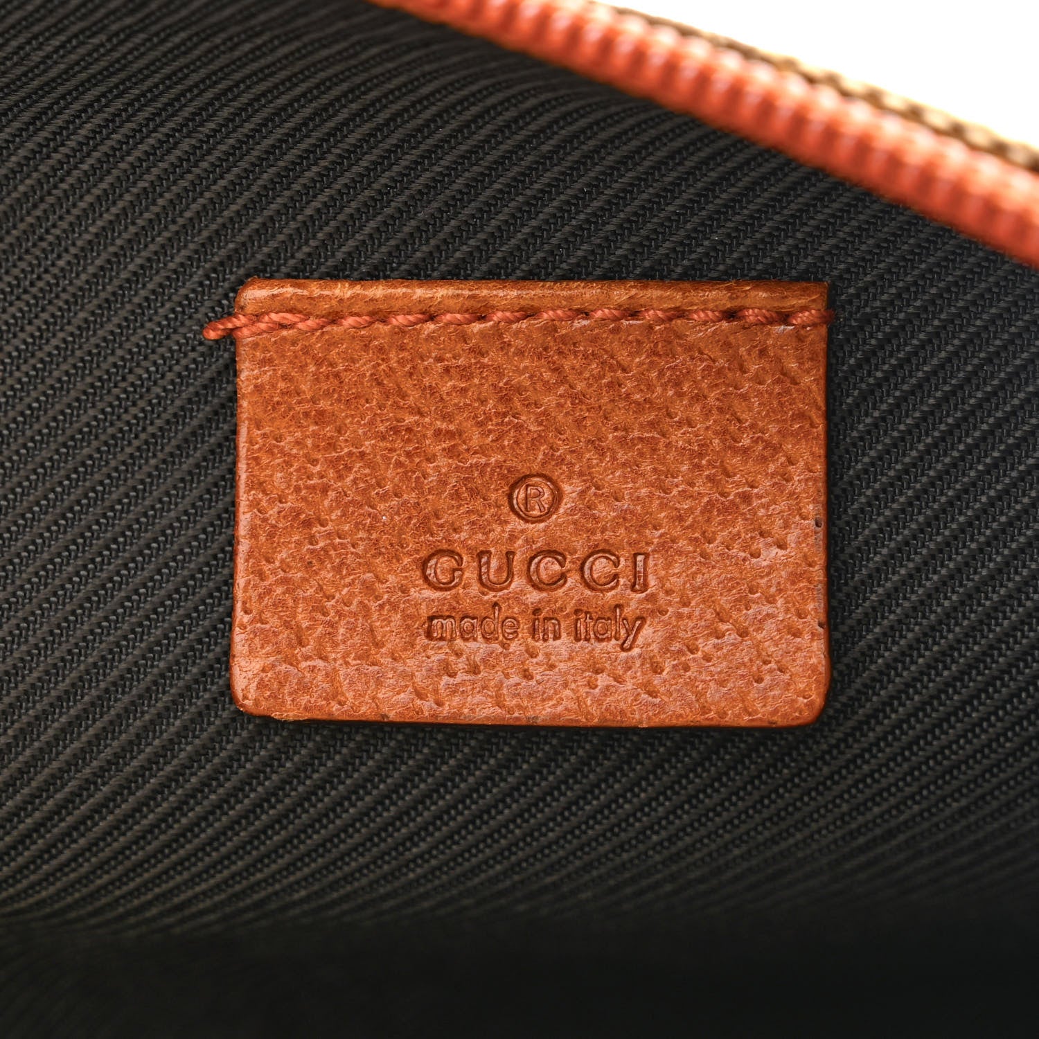 Gucci Monogram Small Pochette Tan 6 of 10