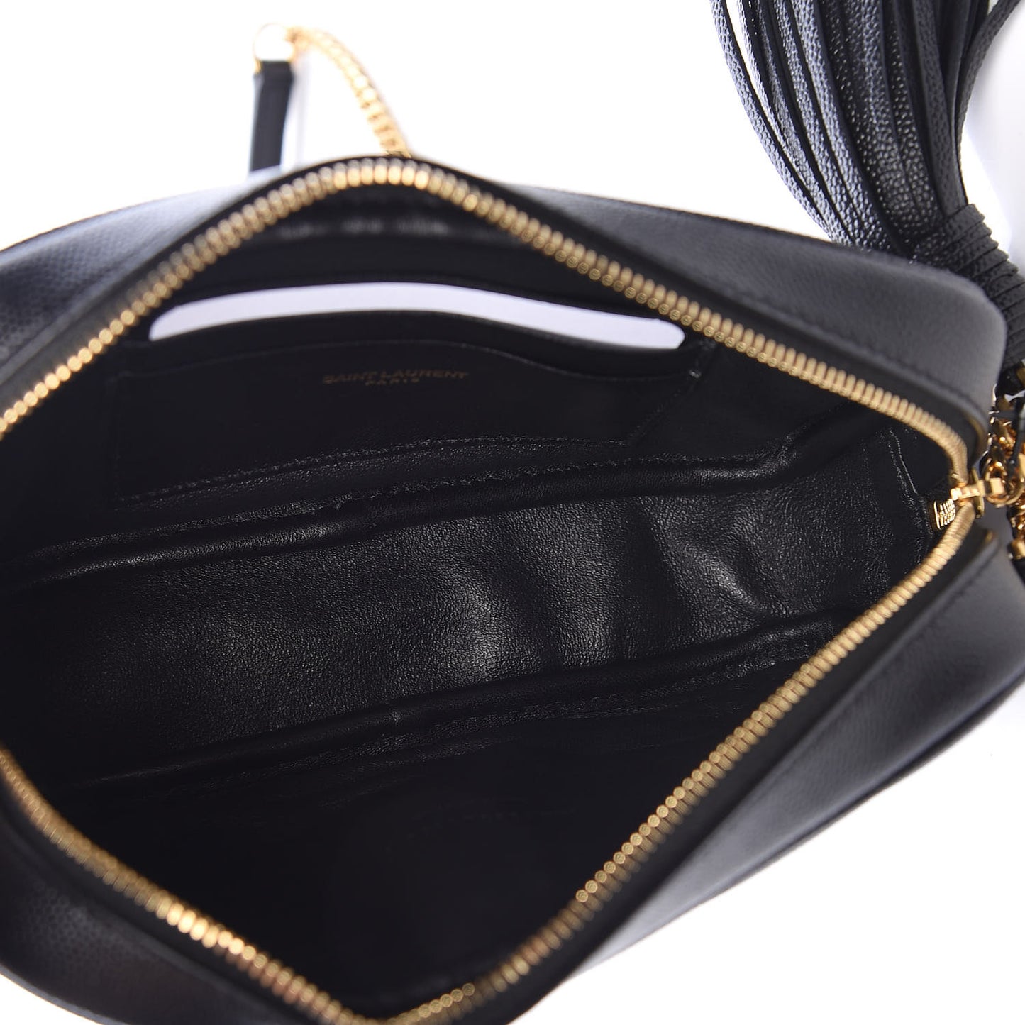 Grain De Poudre Matelasse Monogram Mini Lou Camera Bag Black