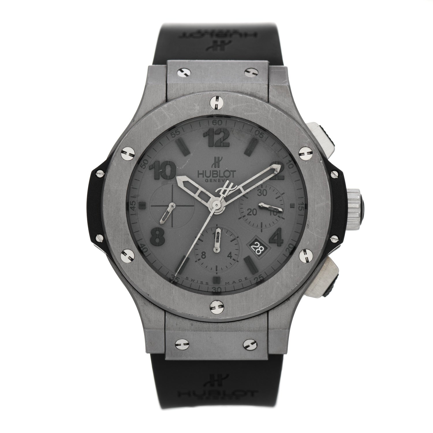 Hublot Tantalum Rubber 44mm Big Bang Automatic Watch Black 301.AI.460.RX 1 of 10