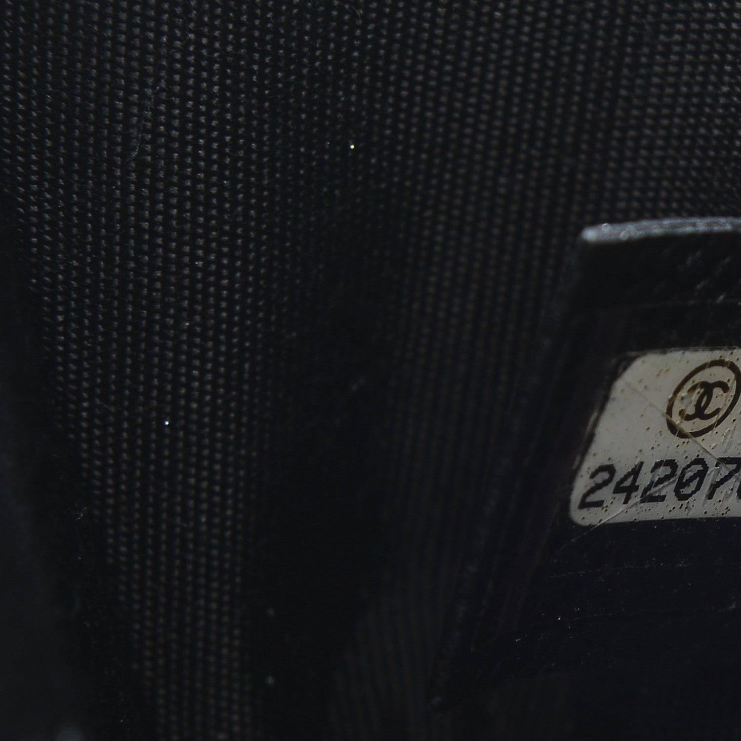 Chanel Caviar Camellia Quilted Key Holder Case Black 8 of 8