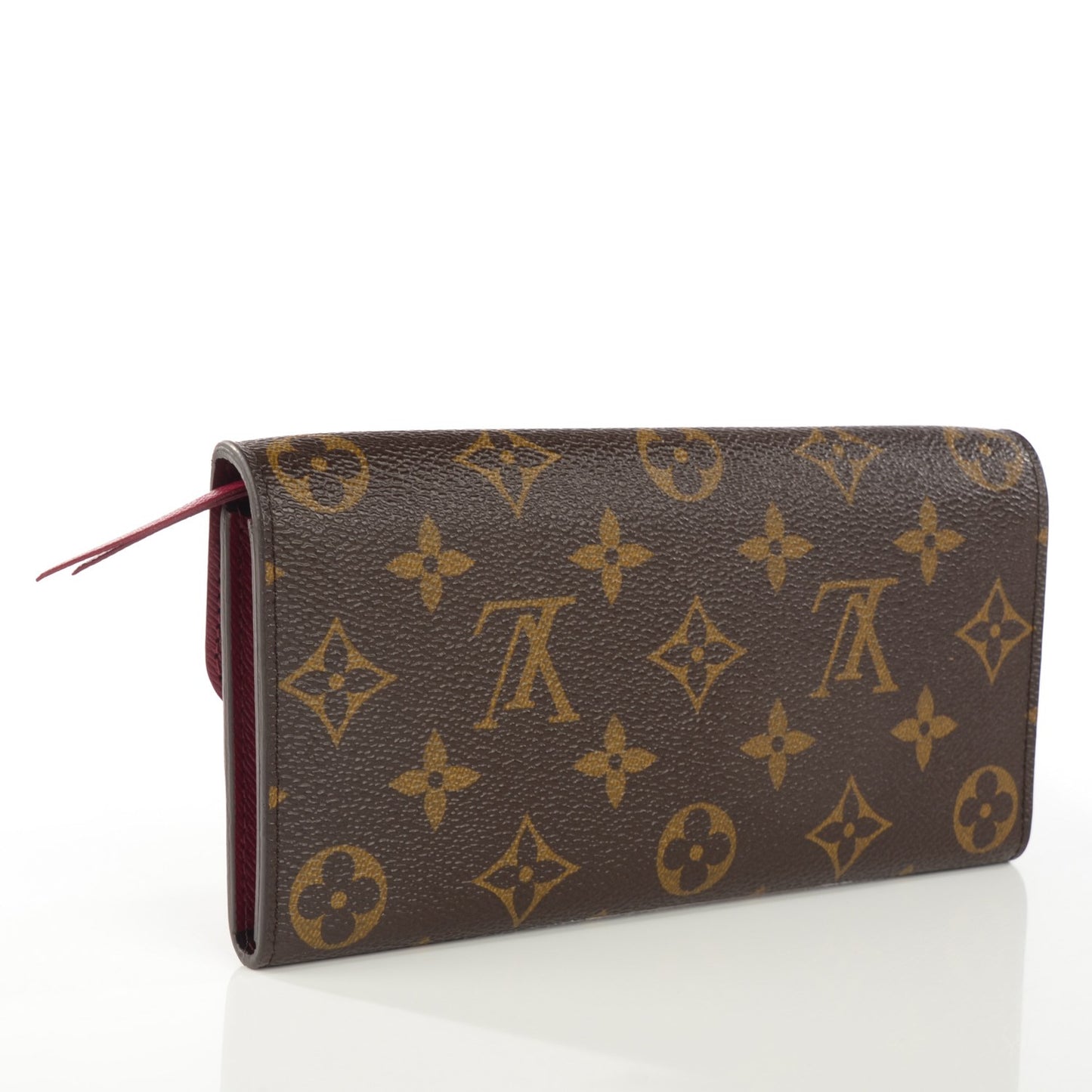 Monogram Emilie Wallet Fuchsia