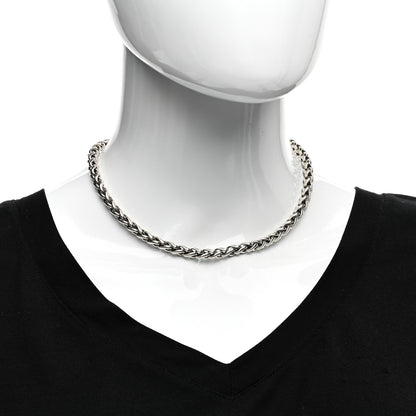 David Yurman Sterling Silver 14K Yellow Gold 6mm Wheat Chain Necklace 2 of 4