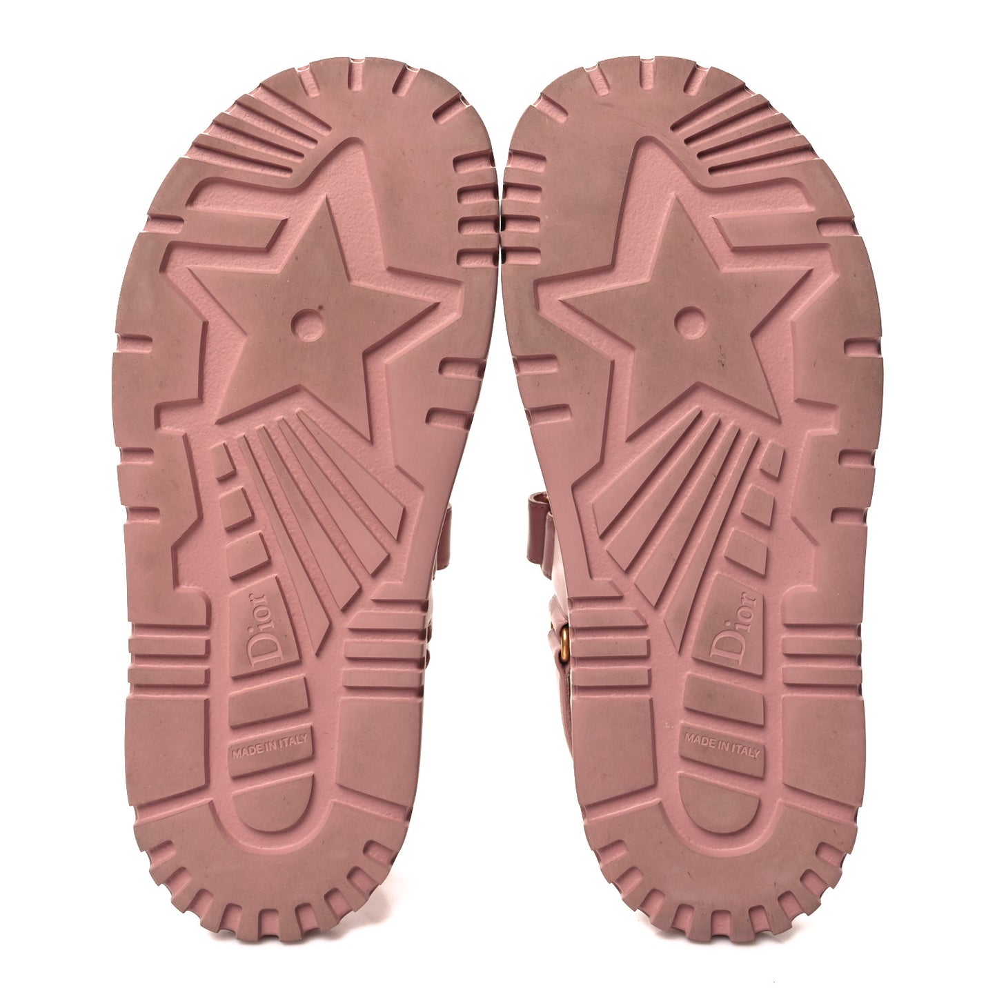 Lambskin Dioract 10mm Sandals 39.5 Pink