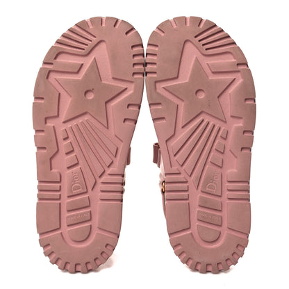 Christian Dior Lambskin Dioract 10mm Sandals 39.5 Pink 5 of 8