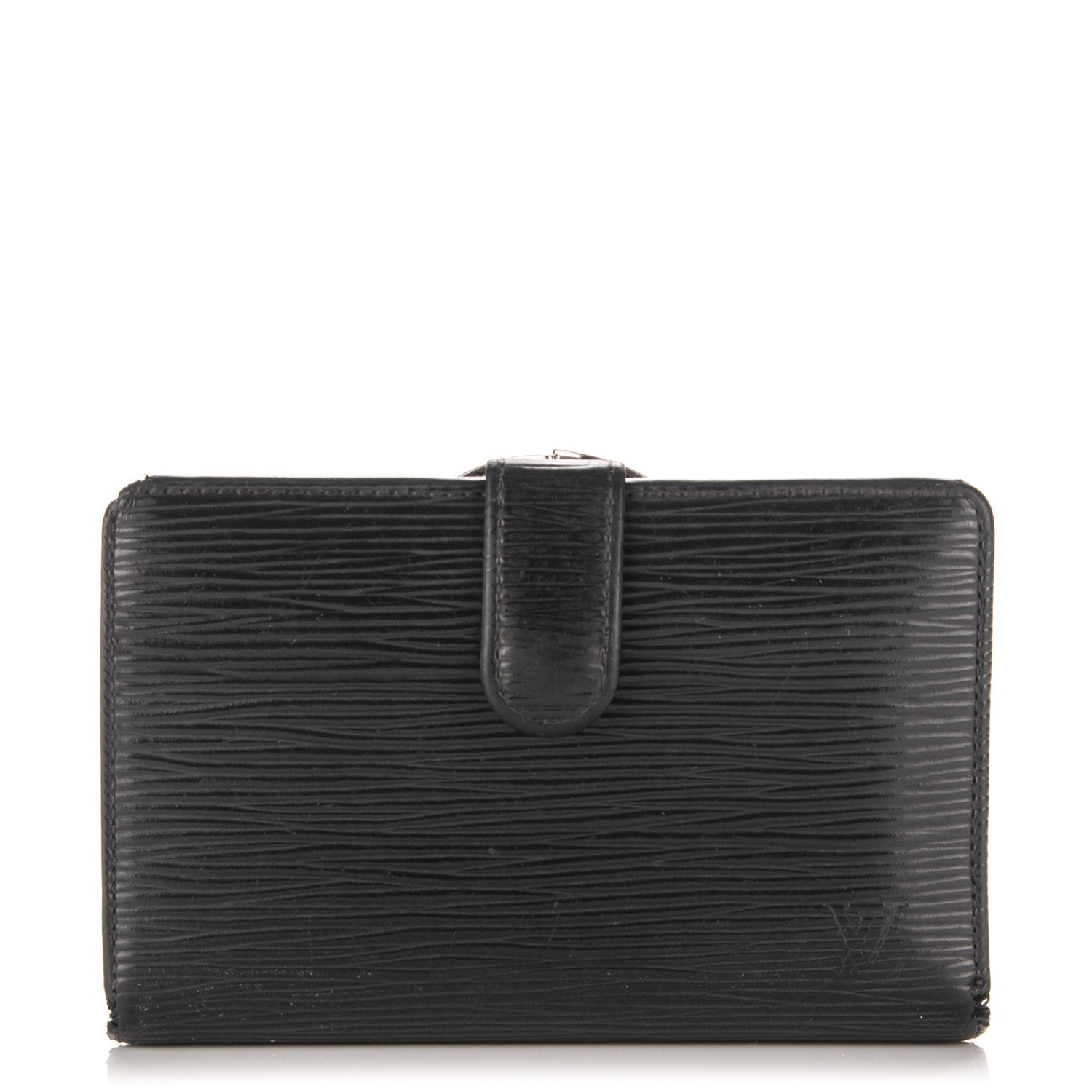 Louis Vuitton Epi French Purse Wallet Black 1 of 7