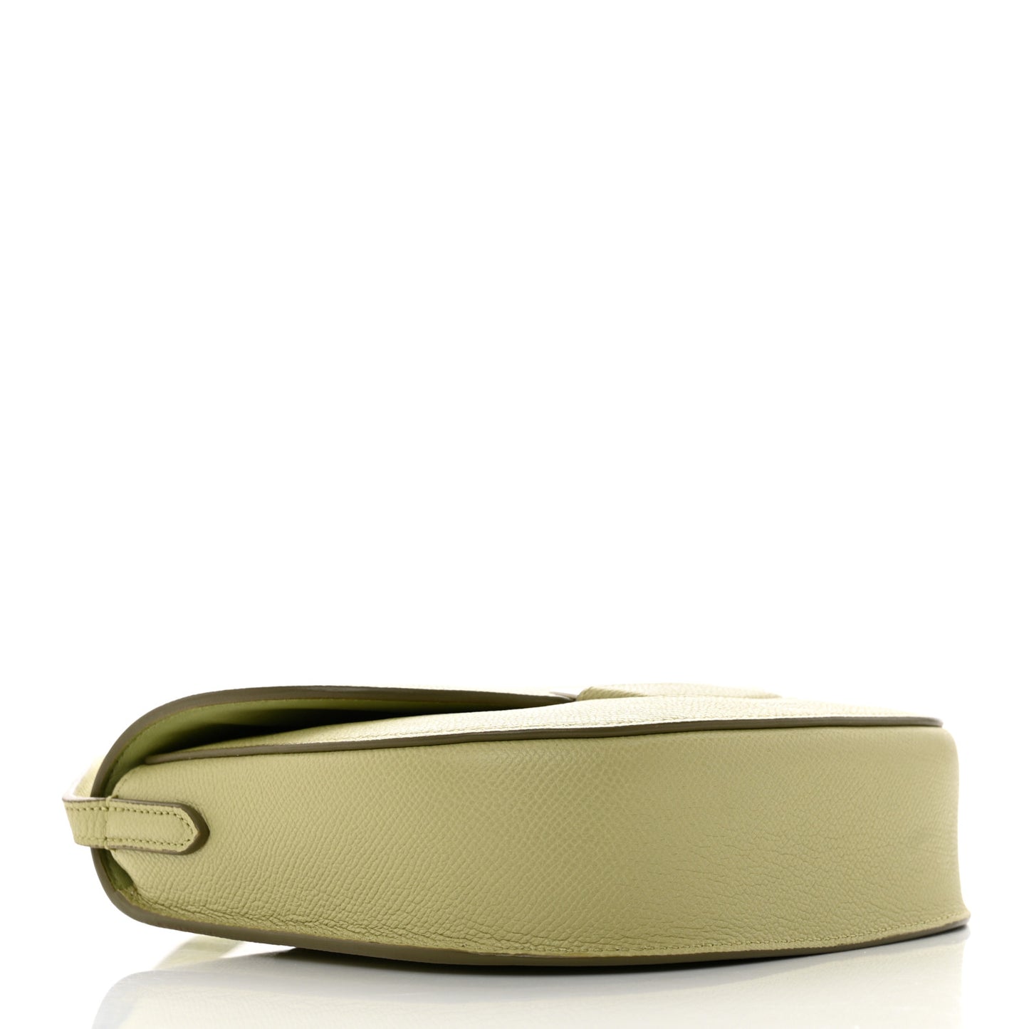 Grained Calfskin Small Trotteur Sage