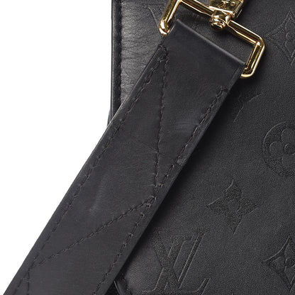 Louis Vuitton Calfskin Monogram Very One Handle Black 18 of 22