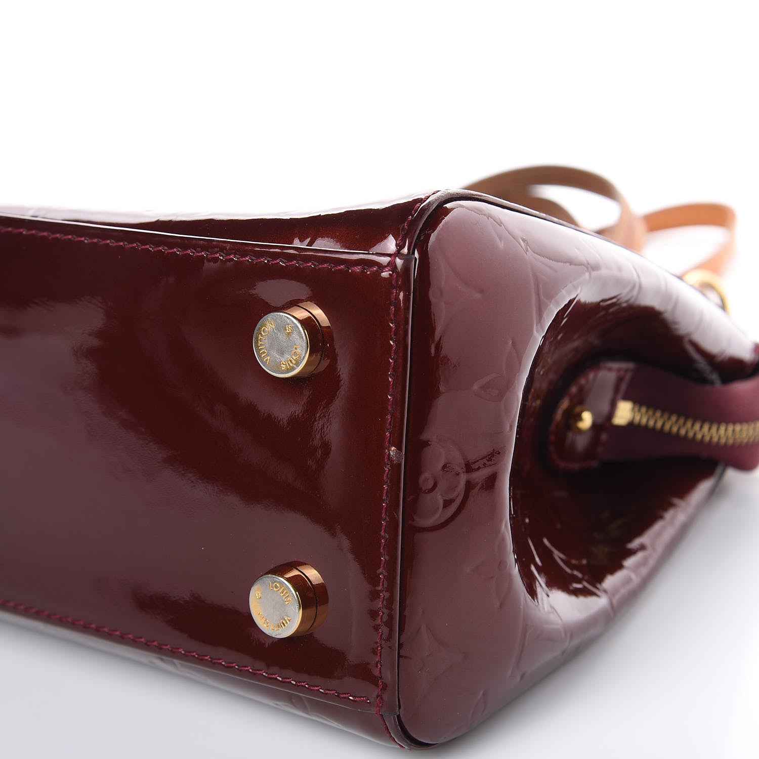 Louis Vuitton Vernis Brea MM Rouge Fauviste 9 of 14