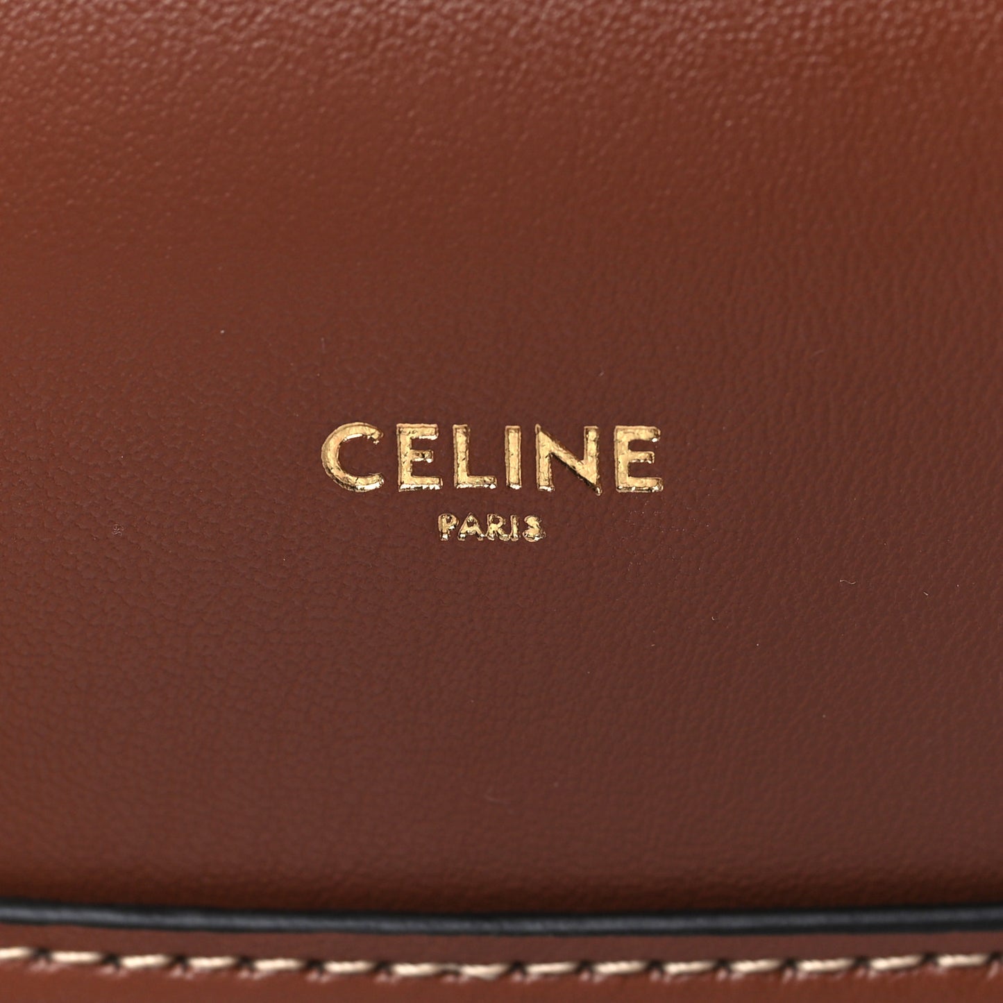 Smooth Calfskin Sunglasses Pouch Tan