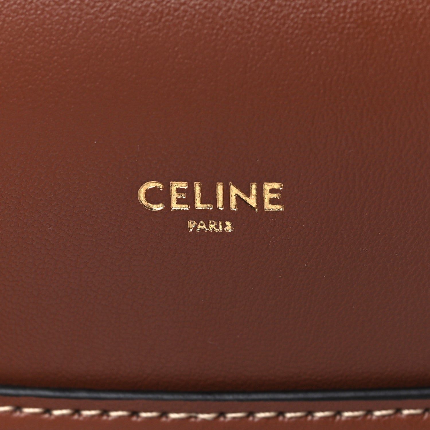 Celine Smooth Calfskin Sunglasses Pouch Tan 6 of 9
