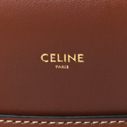 Celine Smooth Calfskin Sunglasses Pouch Tan 6 of 9