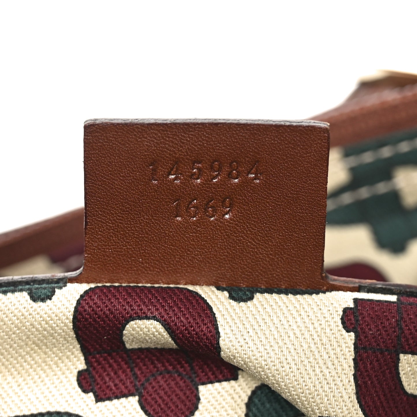 Guccissima Medium Punch Tote Brown