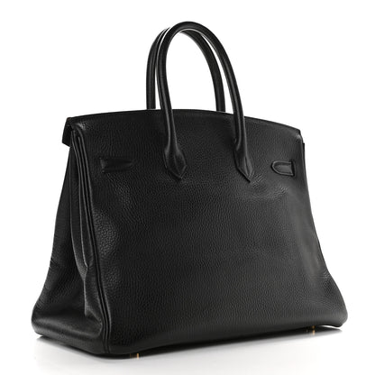 Hermes Ardennes Birkin 35 Black 2 of 17