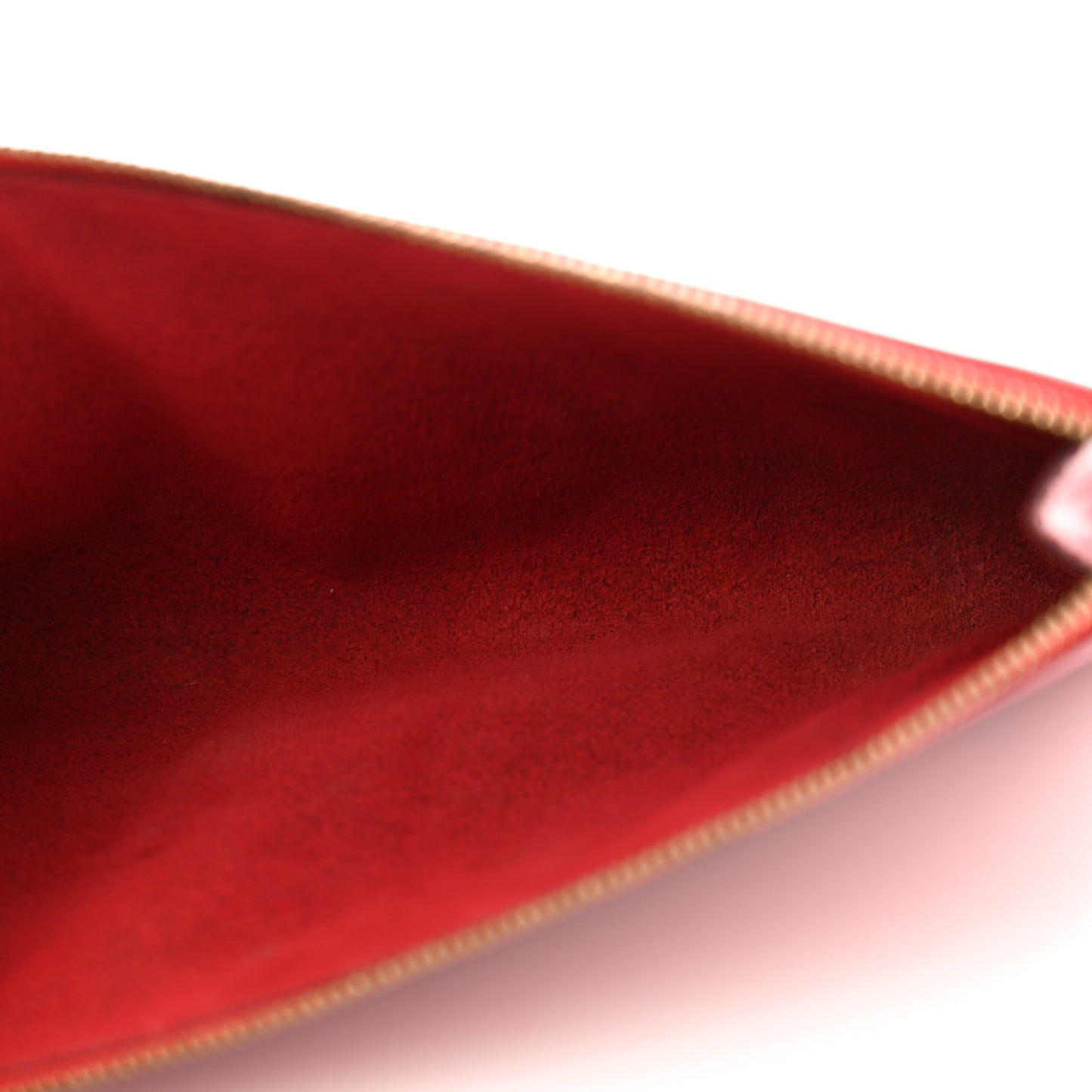 Epi Pochette Accessories 24 Castillan Red