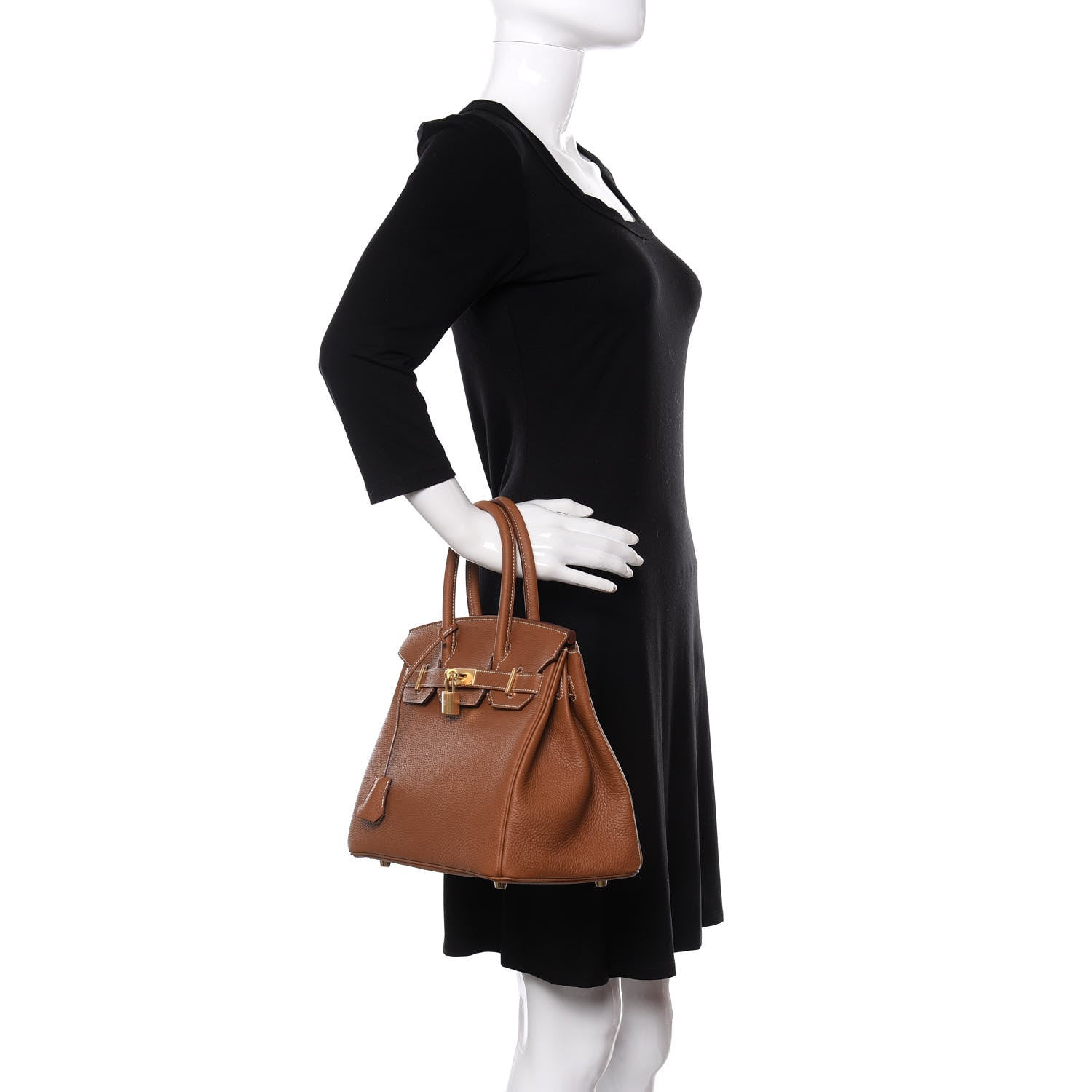 Hermes Togo Birkin 30 Gold 2 of 11