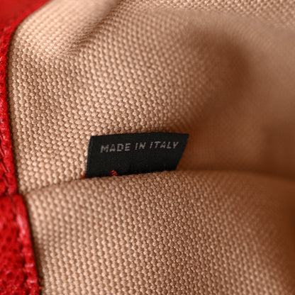 Prada Canapa Saffiano Cuir Tote Corda Fuoco 7 of 17