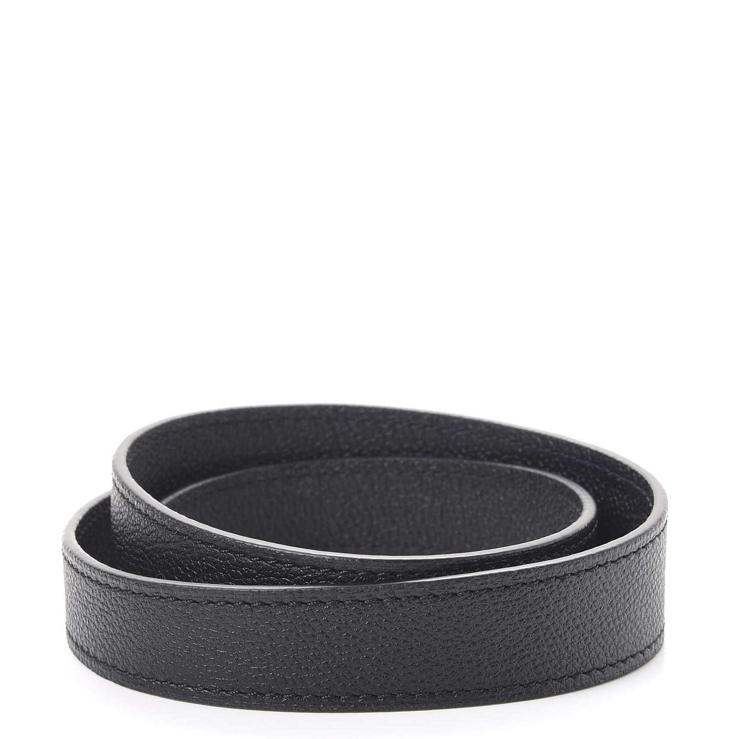 Calfskin Montaigne Shoulder Strap Black