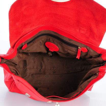 Mulberry Glossy Goatskin Medium Alexa Valentine Red 5 of 7