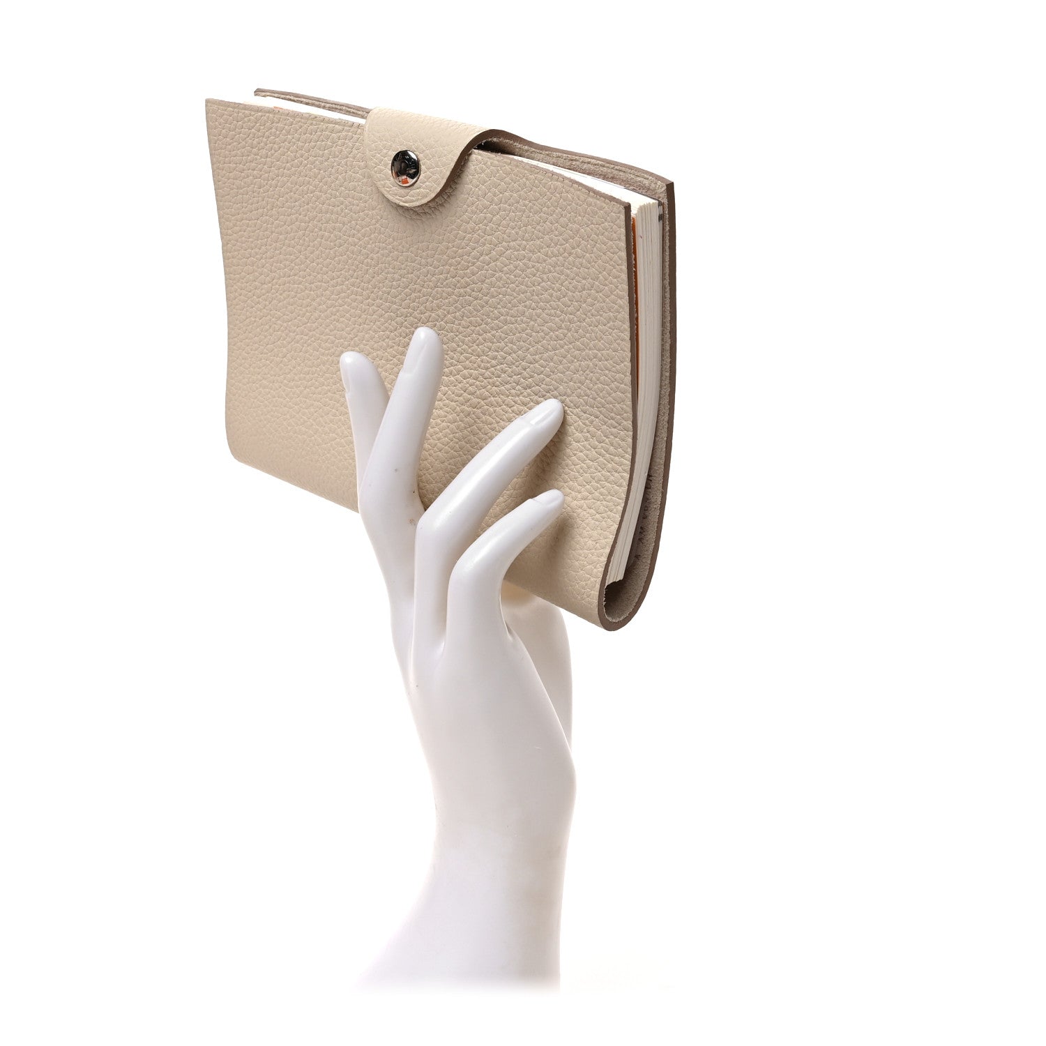 Hermes Togo Ulysse PM Agenda Cover Craie 2 of 7