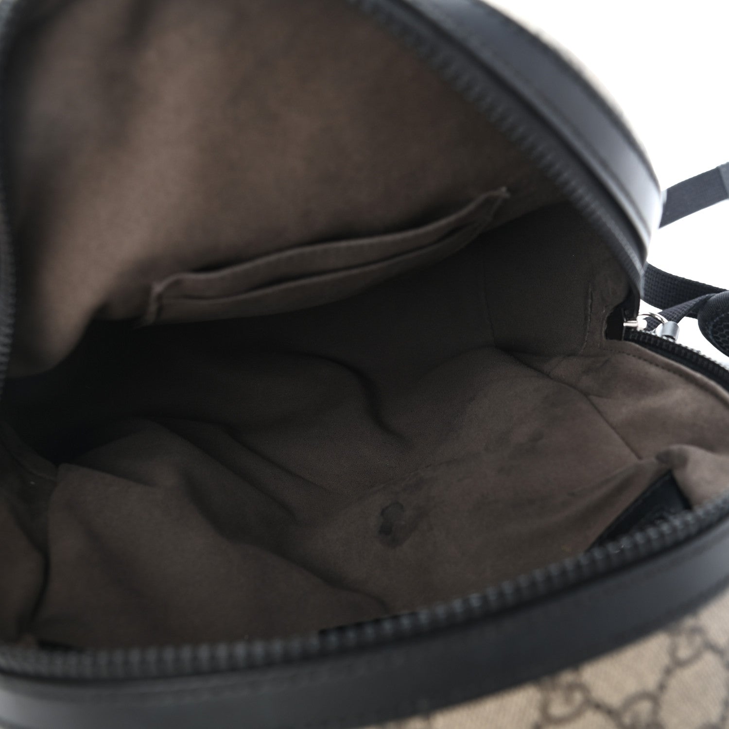 Gucci GG Supreme Monogram Small Eden Day Backpack Black 4 of 8