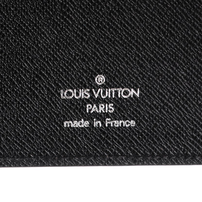 Louis Vuitton Epi Medium Ring Agenda Cover Black 6 of 6