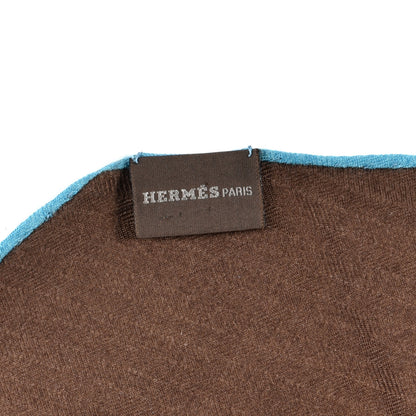 Hermes Cashmere Losange Scarf GM 4 of 4