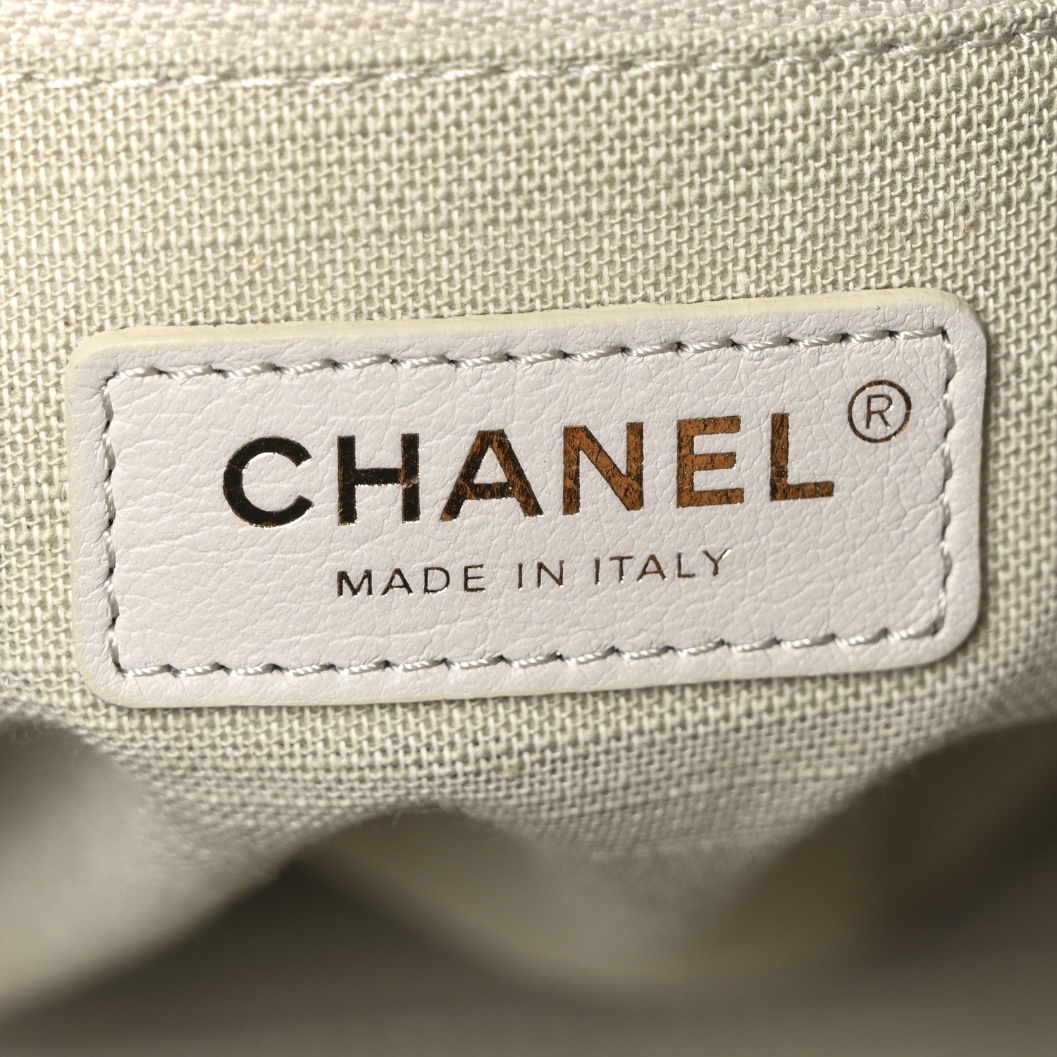 Chanel Mixed Fibers Calfskin Small Deauville Tote Blue 7 of 11