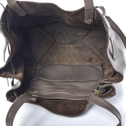 Celine Soft Grained Calfskin Small Belt Cabas Phantom Taupe 5 of 11