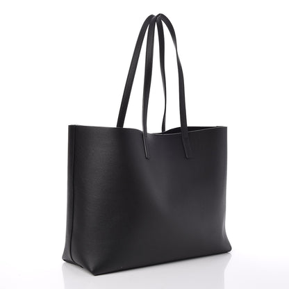 Saint Laurent Calfskin Large Shopping Tote Black 4 of 8