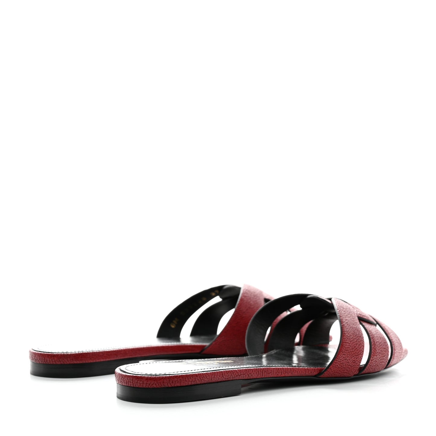 Grain De Poudre Nu Pied 05 Slide Sandals 37.5 Cordovan